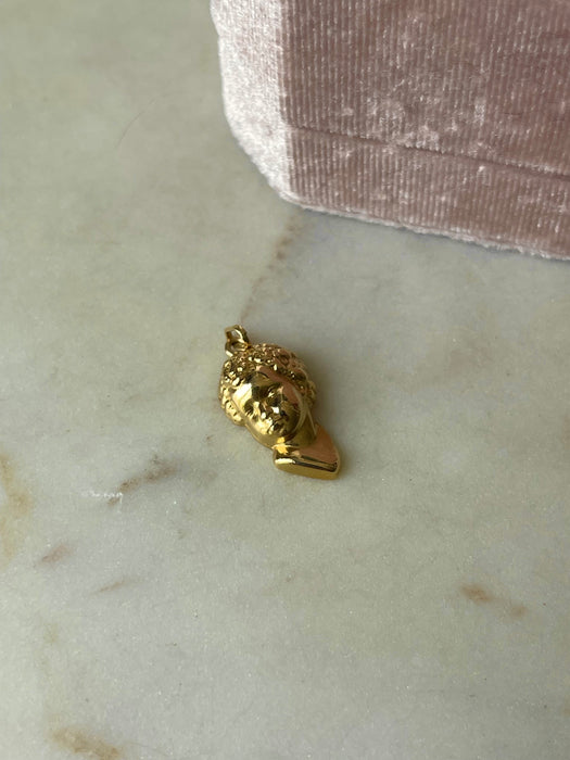 14k Cherub Pendant