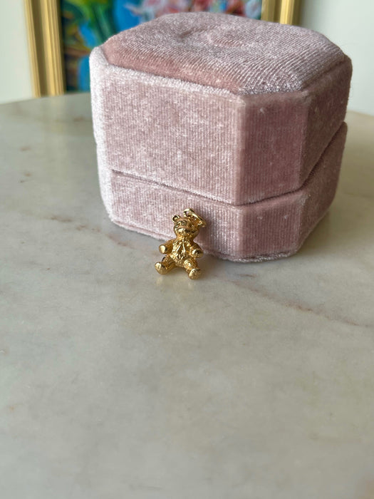 14k Teddy Bear Pendant