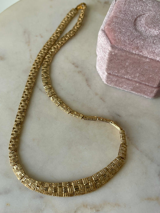 14k Collar Necklace