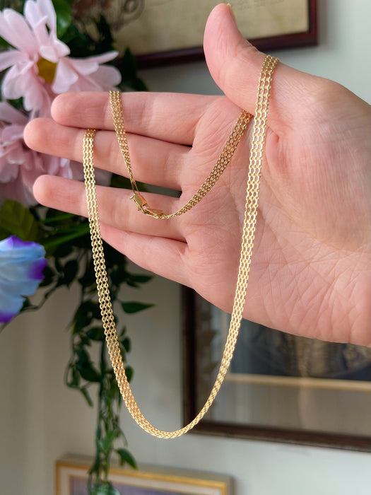 14k Bismarck Collar Chain