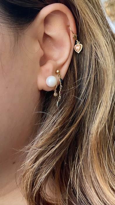 14k Pearl Studs