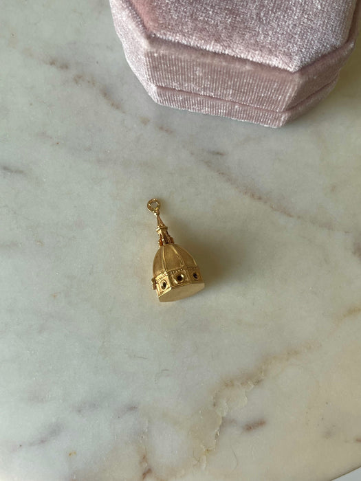 18k Sistine Chapel Dome Pendant