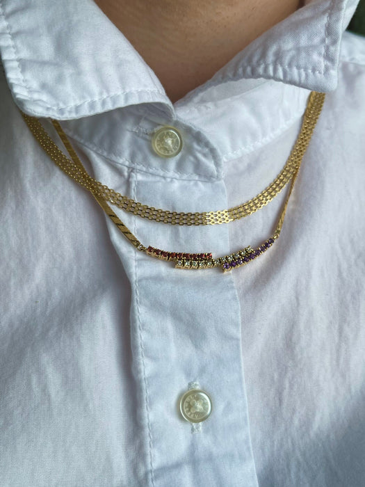 14k Bismarck Collar Chain