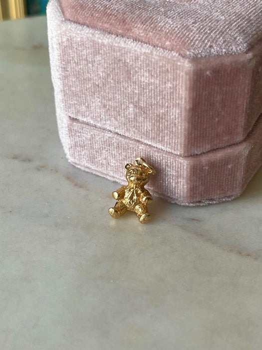 14k Teddy Bear Pendant