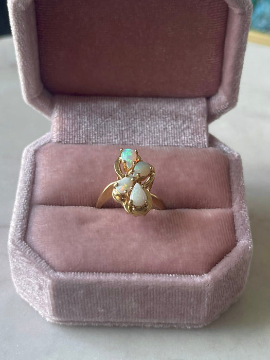 10k 4 Opal Ring